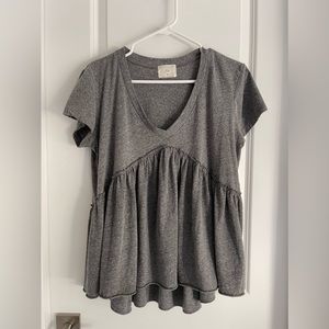 Anthropologie T.La Peplum Top